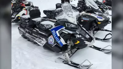 Snowmobiler Faces Charges After Fleeing Sudbury Police in Northern Ontario