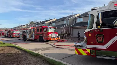 Three People in Serious Condition After Mississauga Townhouse Fire