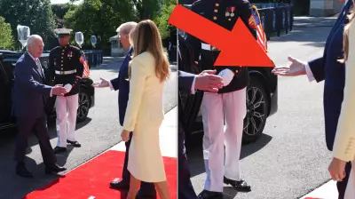 Trump's Handshake with King Charles III Called a 'Battle' by Body Language Expert