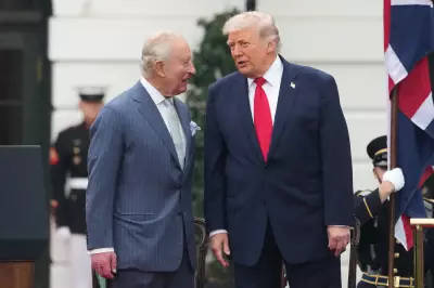 White House Shares 'Two Kings' Photo of Trump and King Charles