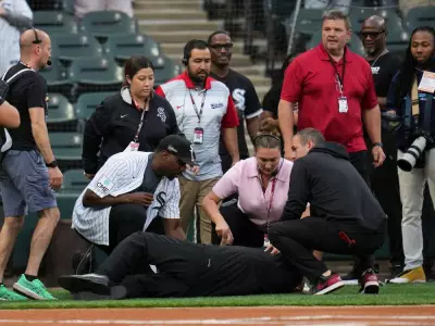 White Sox Anthem Singer Collapses Mid-Performance During Jackie Robinson Day