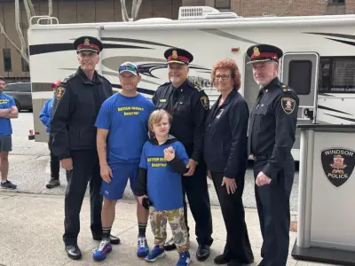 Windsor Police Officer Launches Autism Heroes Road Trip Initiative