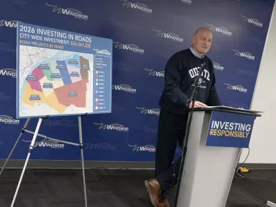 Windsor's Record $163.8M Road Overhaul: Mayor Urges Patience Amid Major Construction