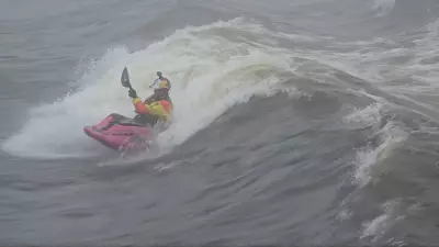 World-Class Kayaker Dane Jackson Rides 'Best Waves' on Ottawa River