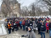 25th Annual Way of the Cross Procession Held in Saskatoon on Good Friday