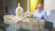 Alberta Craftsman Builds Miniature Legislature Model Over Two Winters