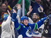 Brock Boeser Nominated for NHL's King Clancy Trophy for Community Work