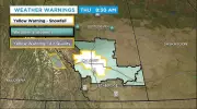 Calgary Braces for Spring Snowfall as Yellow-Level Warning Issued