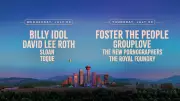 Calgary Roundup MusicFest 2026: Billy Idol, David Lee Roth, Foster the People Headline
