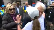 Chelsea Clinton Sets Personal Best at Boston Marathon, Greeted by Parents and Champion
