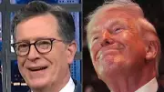 Colbert Mocks Trump's 'Weirdest' Week: DoorDash, Jesus Pic, and Pope Feud
