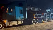 Dangerous Auto-Transport Truck Removed from B.C. Highway After Safety Violations