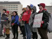 Edmonton Youth Rally Against Bill 25 at Legislature, Warn 'We Are Future Voters'