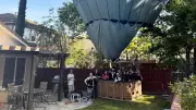 Emergency Landing: Hot Air Balloon with 13 Passengers Touches Down in California Backyard