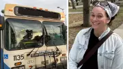 Halifax Woman Grateful for Survival After Driverless Bus Speeds Toward Her