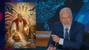 Jon Stewart Mocks Trump's Deleted 'Jesus' Post, Claims He's the Patient