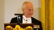 King Charles Jokes About French at State Dinner with Trump