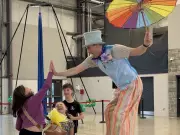 LaSalle Spring Fling Draws Hundreds with Indoor Buskers and Circus Acts