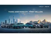 OMODA & JAECOO Celebrates Third Anniversary with One Million Sales Milestone