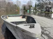 Ottawa River Levels May Have Peaked in Rigaud, Quebec as Spring Thaw Floods Streets