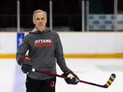 Prime Minister Mark Carney Skates with Ottawa Charge, Praises Team's Inspiration