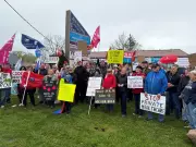 Protest in Windsor Targets Doug Ford Government Policies and Transparency