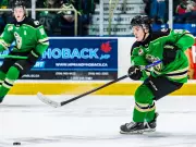 Raiders Dominate Blades 6-1 in WHL Playoff Series Opener at Art Hauser Centre