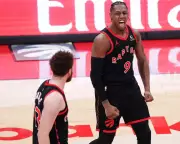 RJ Barrett Shines in Playoff Win: 33 Points Lead Raptors Over Cavs