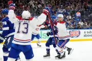 Slafkovsky's Hat Trick Seals Dramatic OT Victory for Canadiens in Game One