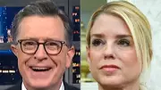 Stephen Colbert Mocks Pam Bondi's Firing with Redacted Farewell Letter