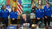 Trump Claims He's Fit for Space Travel, Critics Disagree
