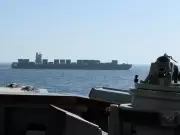 U.S. Seizes Iranian Ship in Naval Blockade, Trump Threatens Destruction of Iran's Infrastructure