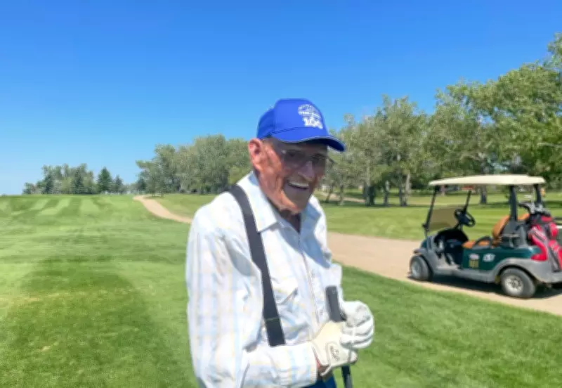 100-Year-Old Saskatchewan Golfer Celebrates Birthday Doing What He Loves