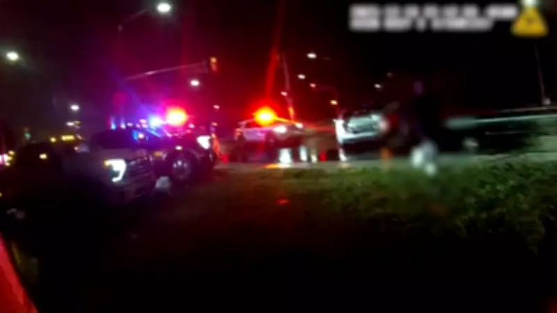 2 Tow Trucks Flee Mississauga Crash Scene, Caught on Camera