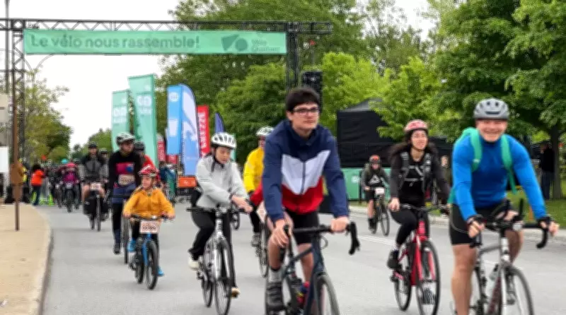 40th Tour de L'Ile Draws Thousands of Cyclists in Montreal