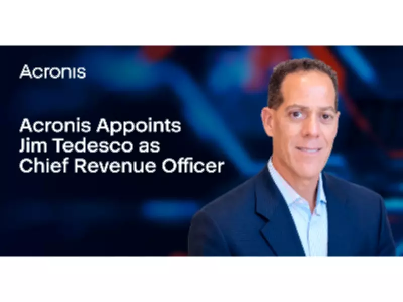 Acronis Names Jim Tedesco as Chief Revenue Officer to Drive Global Growth