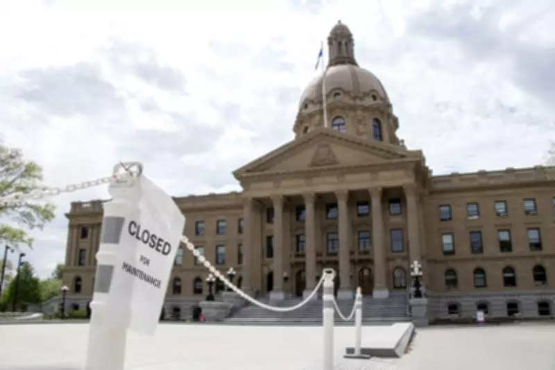 Alberta Legislature Pool Closed Again Due to Leak After $20M Renovation
