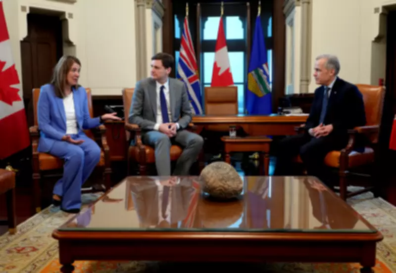Alberta Premier Hopes BC Counterpart Attends Meeting 'At Least for the Boots'