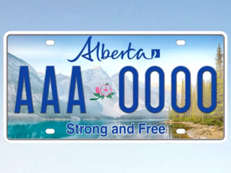Alberta Unveils 'Strong and Free' Licence Plates and Welcome Signs