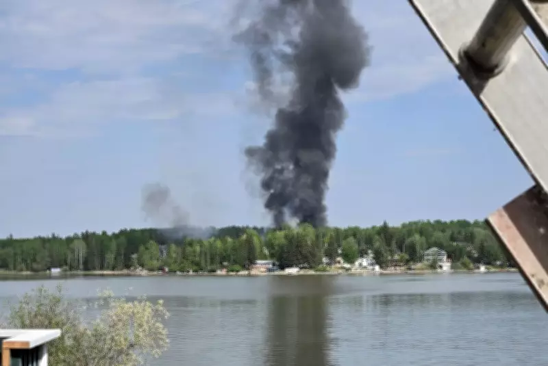 Alberta Wildfire Destroys 5 Homes Near Barrhead, County Official Confirms