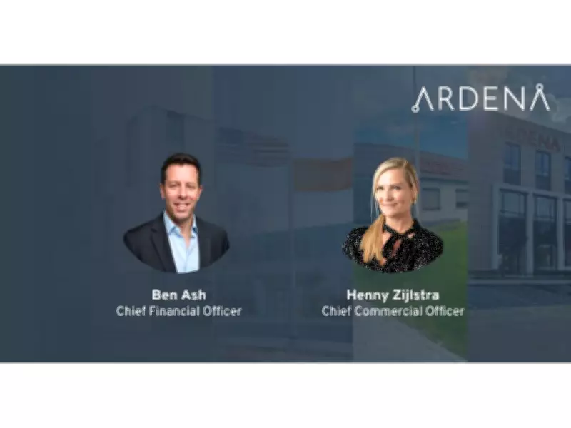 Ardena Strengthens Executive Team with CFO and CCO Appointments