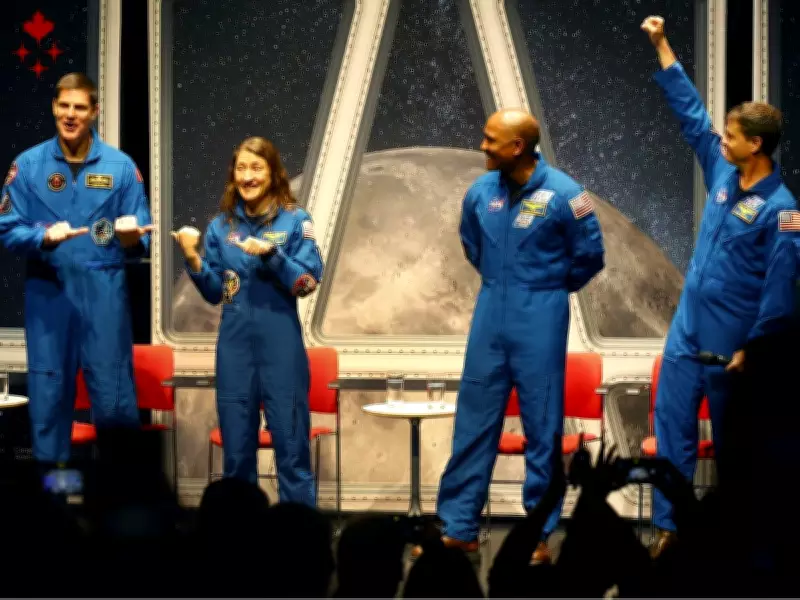 Artemis II Crew Receives Hero's Welcome at National Arts Centre in Ottawa