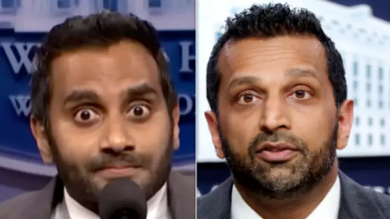 Aziz Ansari's Wild SNL Portrayal of FBI Director Kash Patel