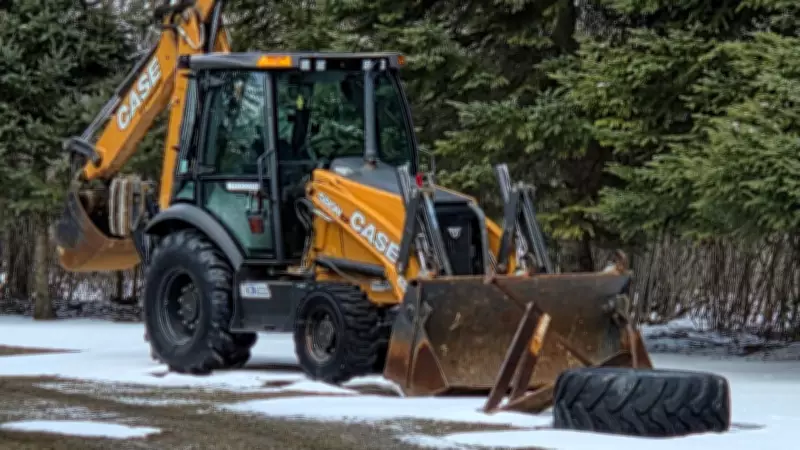 Backhoe and Trailers Stolen from Southgate Property: OPP