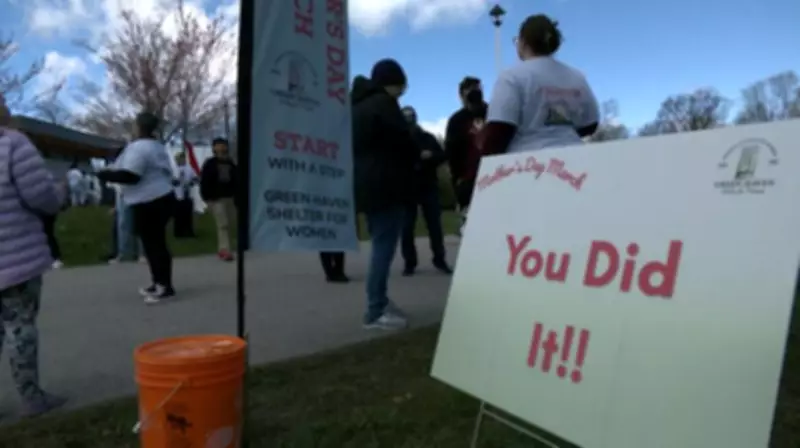 Barrie Families Walk in Mother's Day March Against Violence