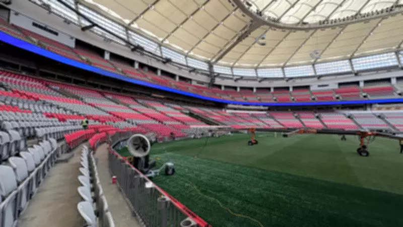 BC Place Unveils High-Tech World Cup Pitch with Major Upgrades