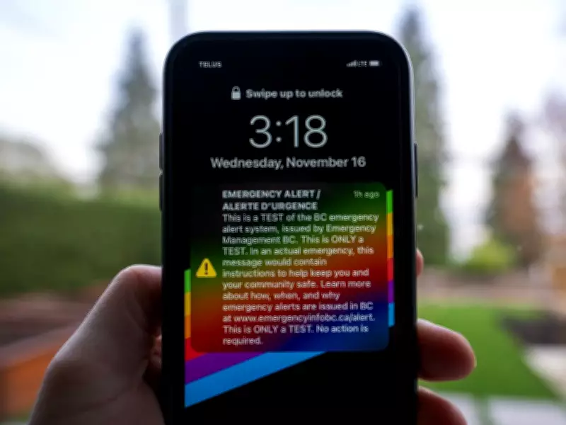 B.C. to Test Emergency Alert System on May 6 During Preparedness Week
