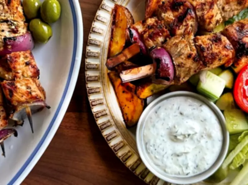 Big Batch Pork Souvlaki Recipe by Chef Paul Lillakas