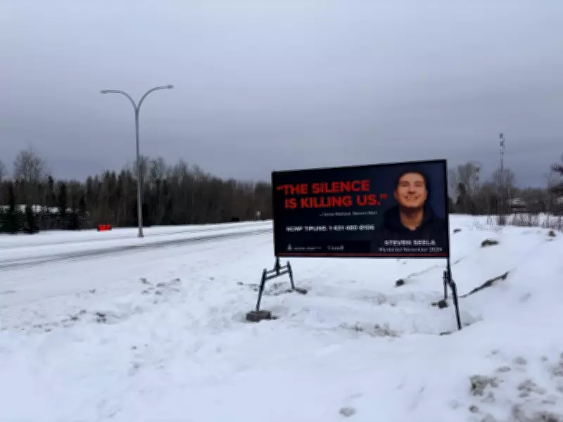 Billboards, Posters in Manitoba as RCMP Push to Solve 2024 Homicide