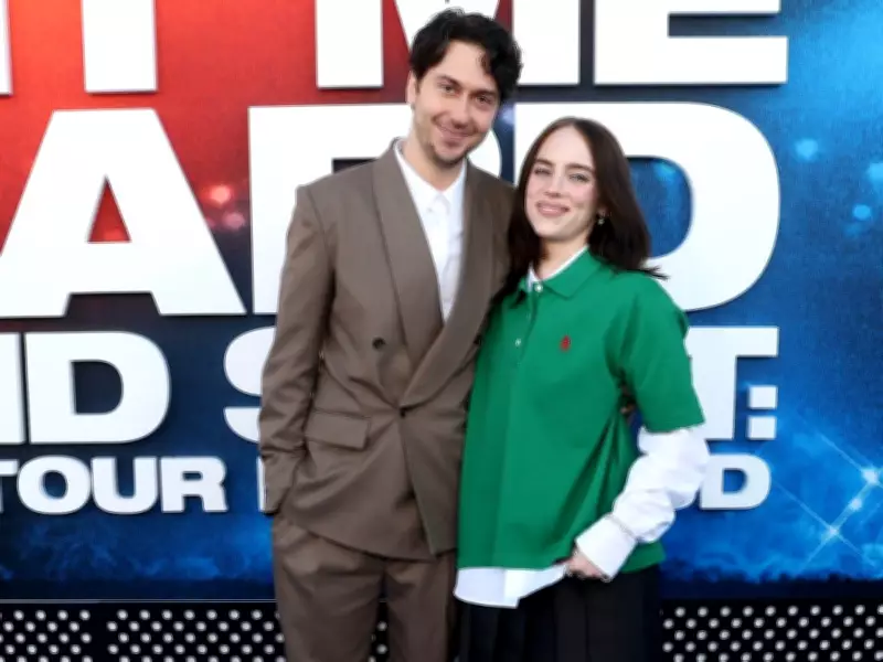 Billie Eilish and Nat Wolff Promote Concert Film in LA